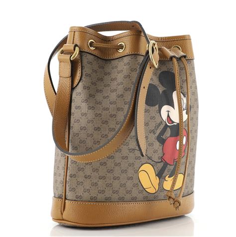 disney and gucci bag|mickey mouse Gucci bag grey.